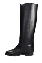 Via Roma 15 In Black Leather