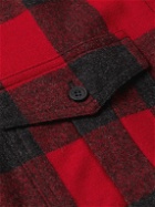 Pendleton - Scout Checked Virgin Wool Shirt - Red