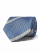 Mr P. - 7cm Striped Silk-Twill Tie