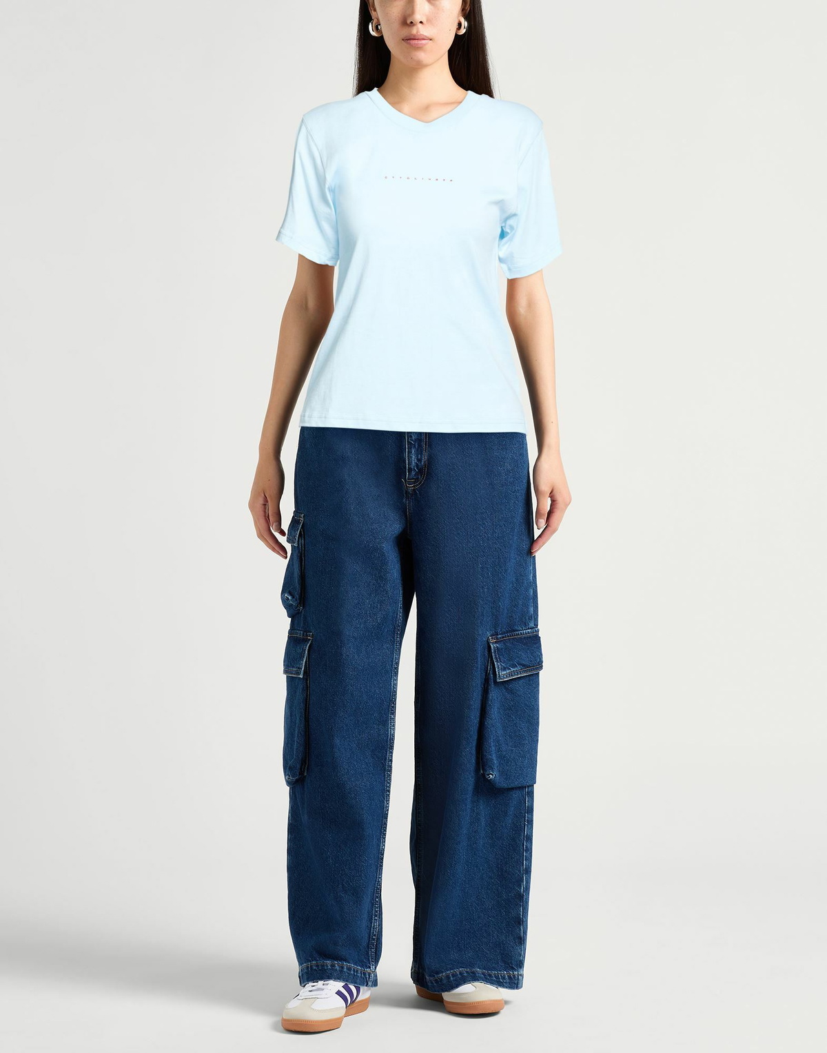 Ottolinger Womens T-shirt Sky in Blue