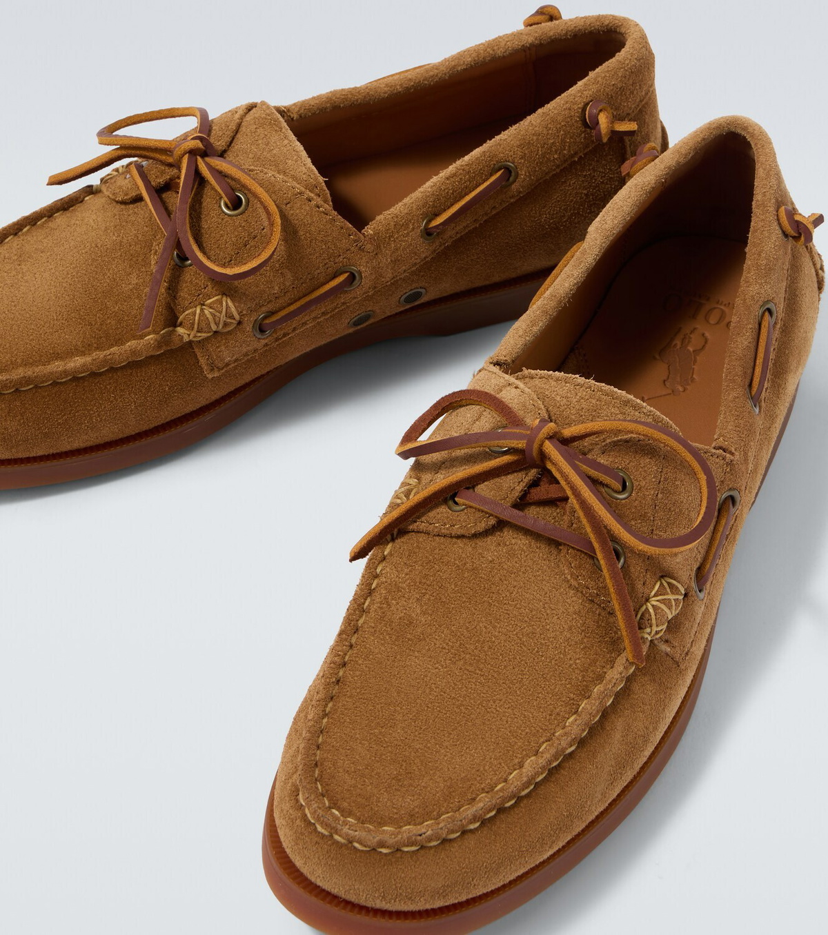 Polo Ralph Lauren Suede boat shoes Polo Ralph Lauren display picture 2