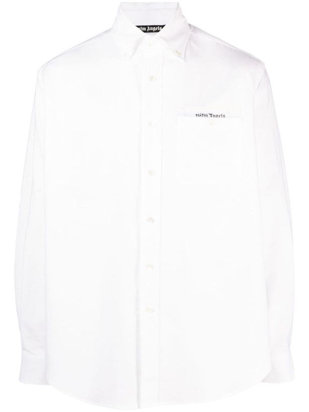 Photo: PALM ANGELS - Cotton Shirt