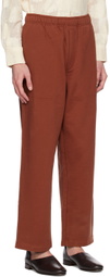 Bode Brown Three-Pocket Sweatpants