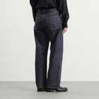 Kaptain Sunshine Men's Indigo Straight Denim Jeans in Indigo One Wash