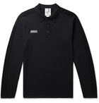 adidas Consortium - SPEZIAL Newsam Logo-Appliquéd Cotton-Jersey Polo Shirt - Black