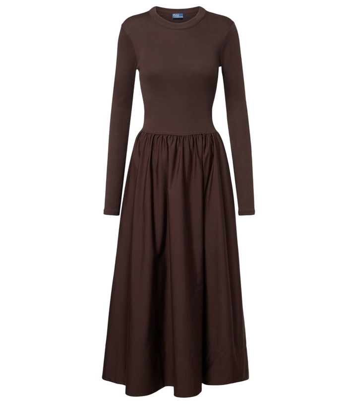 Photo: Polo Ralph Lauren Cotton midi dress