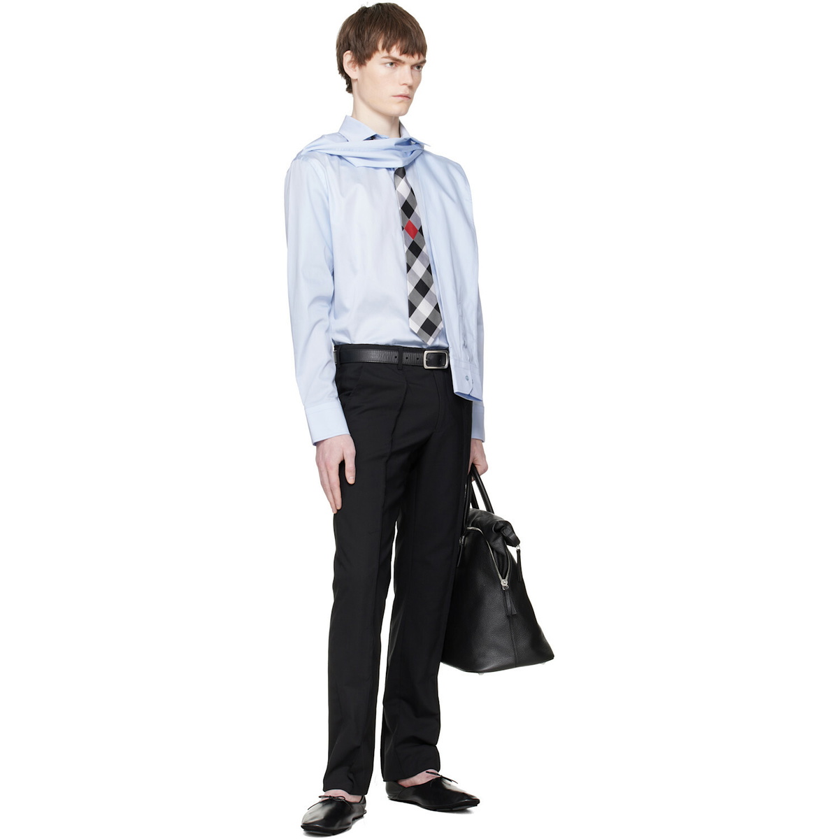 HODAKOVA Blue Sleeve Shirt