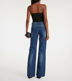 Magda Butrym Low-rise flared jeans