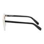Saint Laurent White and Black SL 244 Victoire Sunglasses