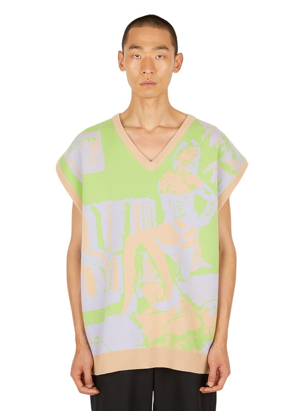 Photo: Ninamounah Kingfish Sleeveless Sweater