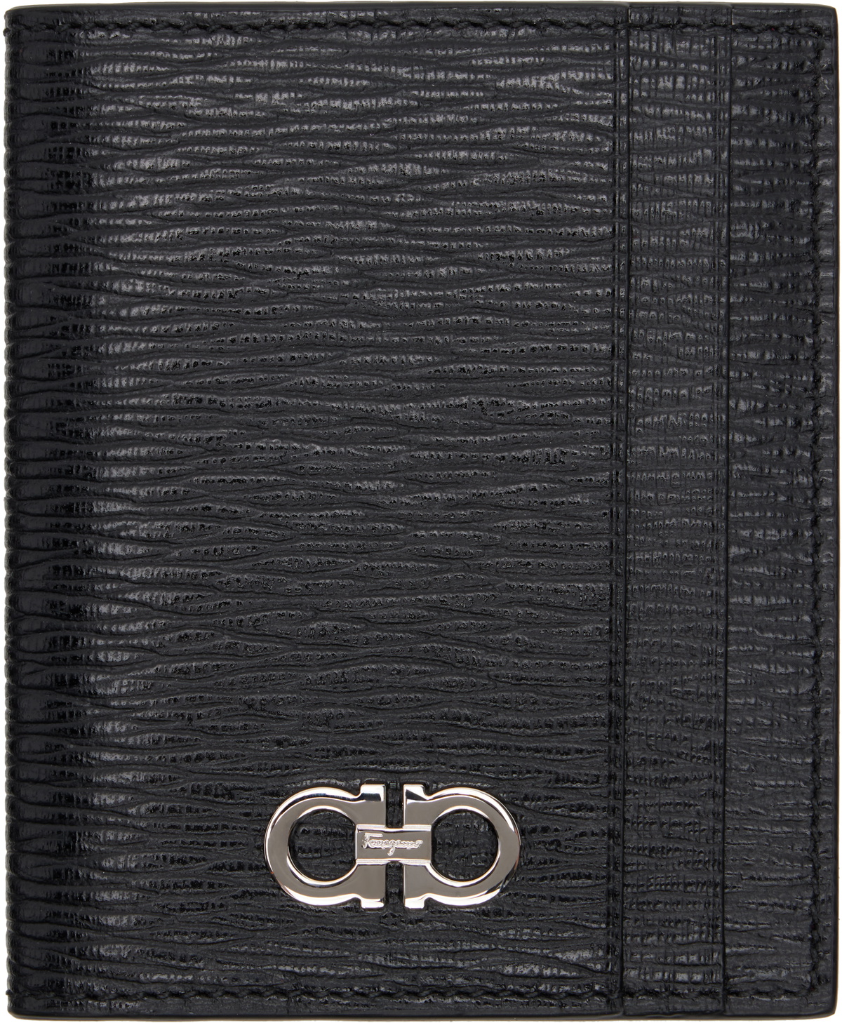 Ferragamo Women's Porta Carte Gancini Black main image 1