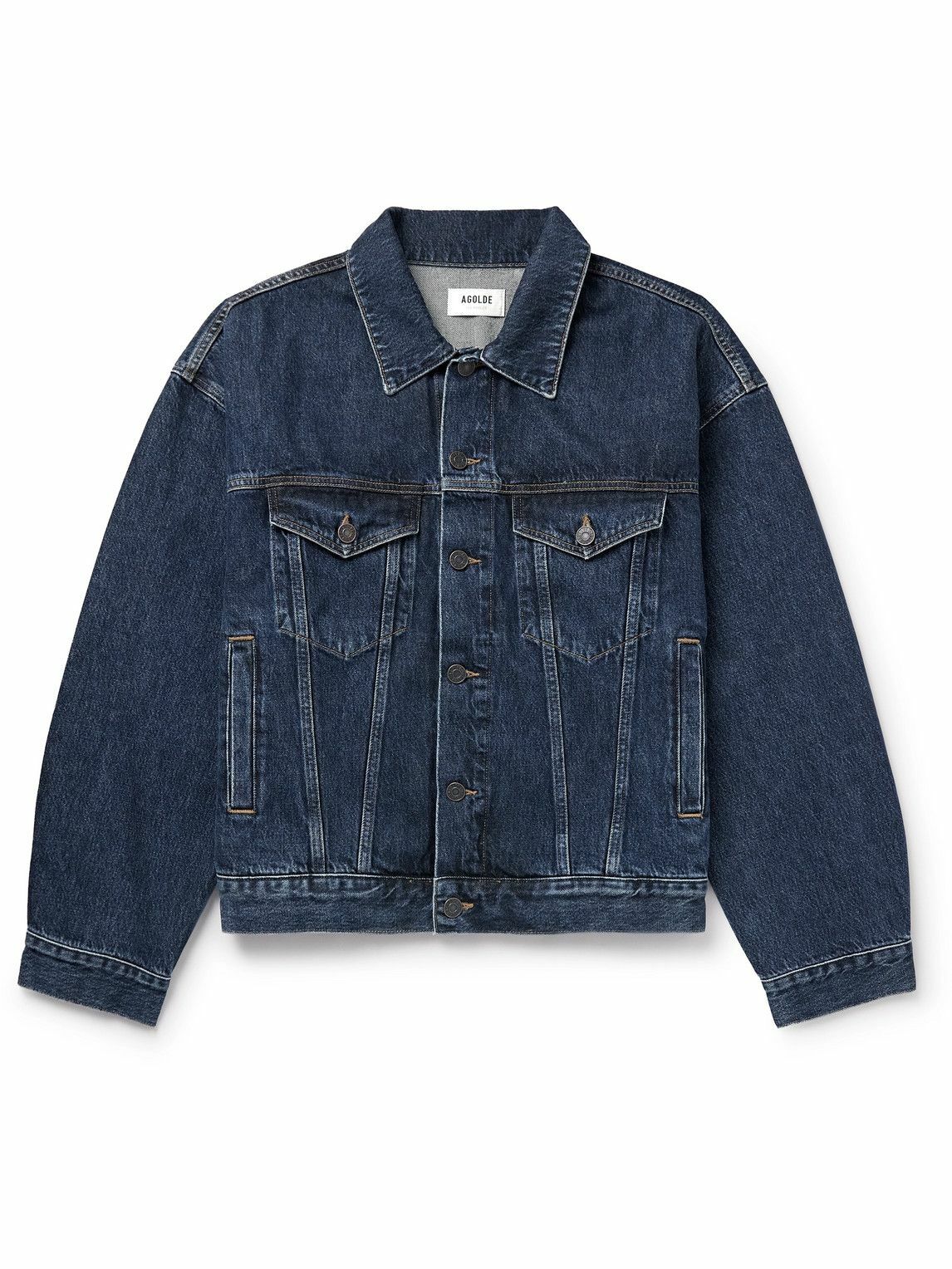 AGOLDE - Stefano Denim Trucker Jacket - Blue