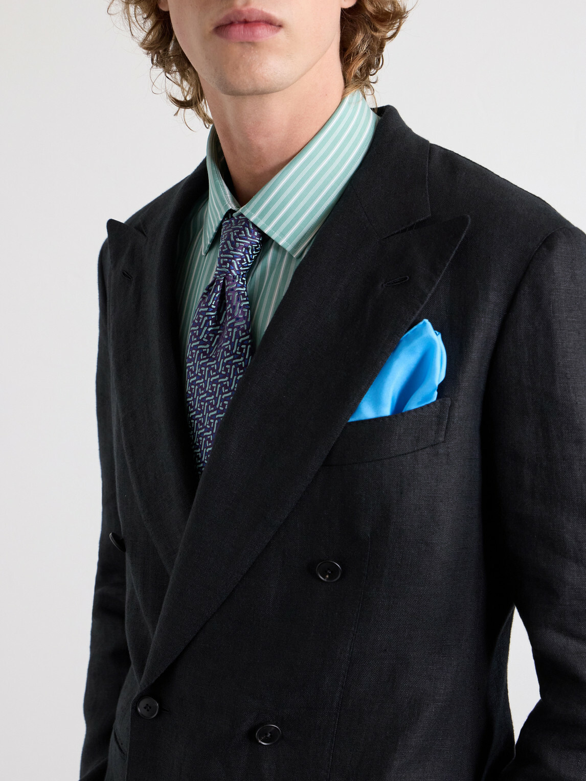 Charvet - 8.5cm Silk-Jacquard Tie