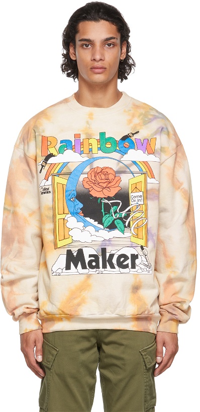Photo: Online Ceramics Multicolor Tie-Dye 'Rainbow Maker' Sweatshirt