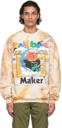 Online Ceramics Multicolor Tie-Dye 'Rainbow Maker' Sweatshirt