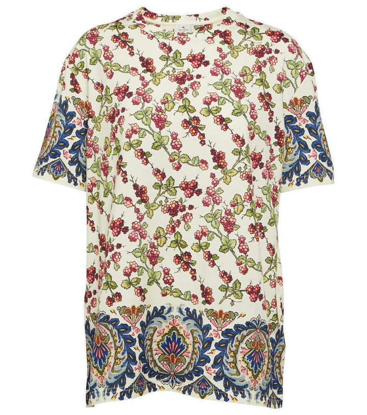 Photo: Etro Printed cotton T-shirt