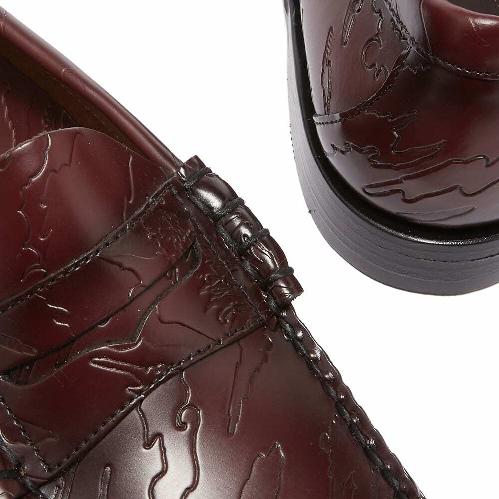 Bass Weejuns Men's GH Bass x Maharishi Larson Penny Loafer in Wine