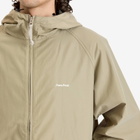 Snow Peak Men's Light Mountain Cloth Zip Up Parka Jacket in Beige