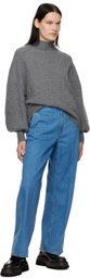 Teurn Studios SSENSE Exclusive Blue Jeans