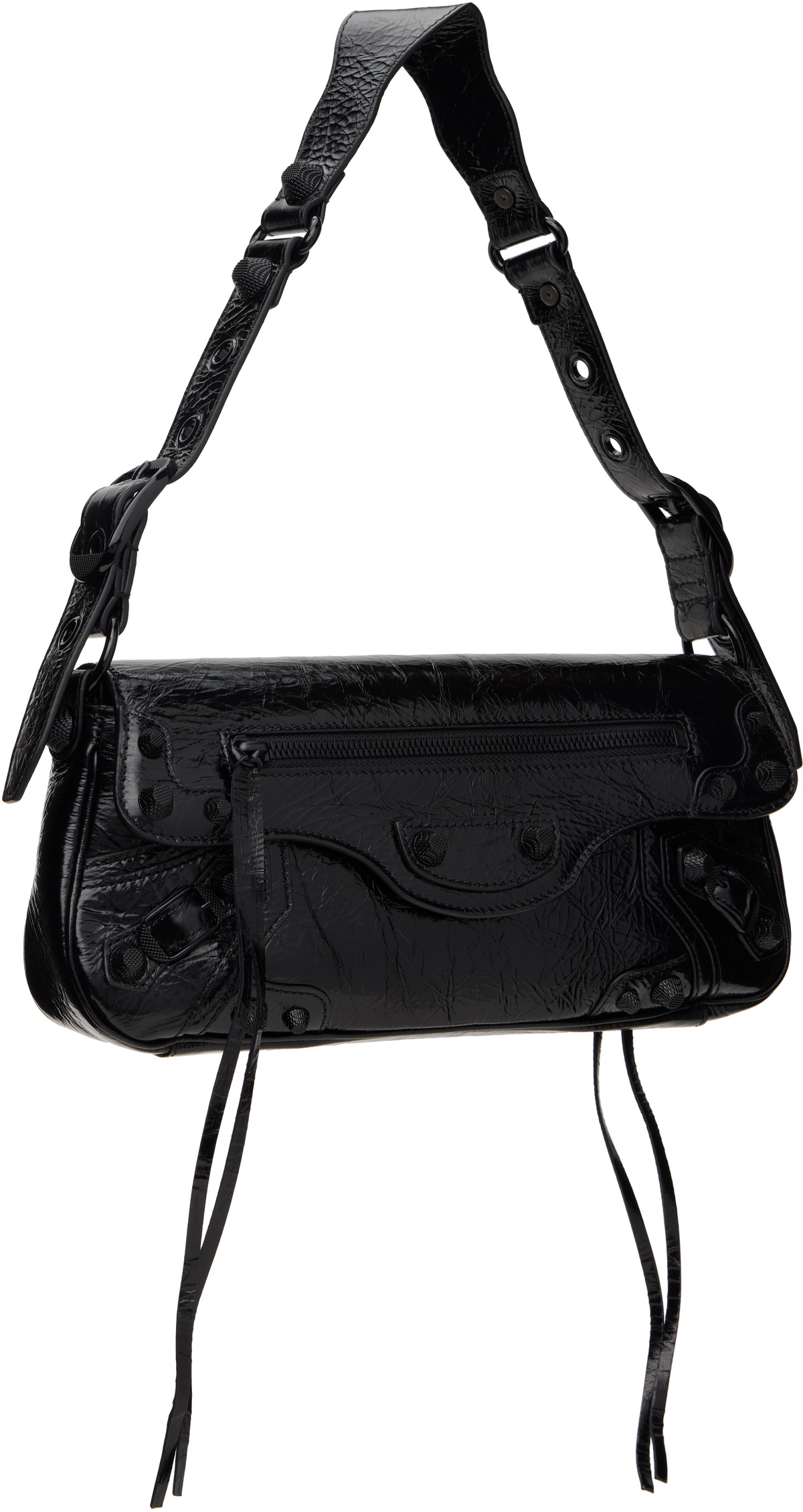 Balenciaga Black 'Le Cagole' Small Sling Bag Balenciaga