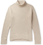 Joseph - Sloppy Joe Oversized Ribbed Cotton-Blend Rollneck Sweater - Men - Ecru
