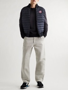 Canada Goose - HyBridge Slim-Fit Merino Wool and Quilted Nylon Down Gilet - Blue