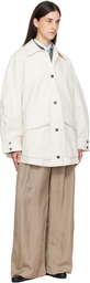 Cordera Off-White Patch Pocket Jacket