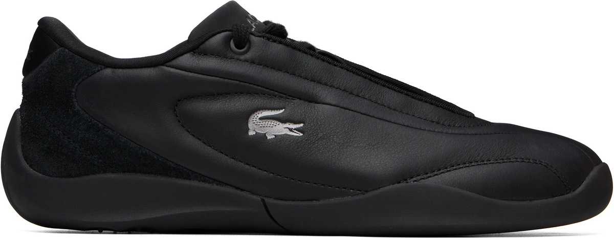 Lacoste Black Protect Leather Sneakers