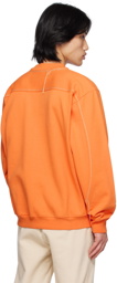 Jacquemus Orange Le Raphia 'Le Sweatshirt Fio' Sweatshirt