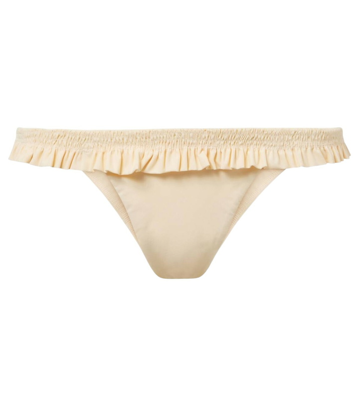 Photo: Faithfull Esterel ruffled mid-rise bikini bottoms