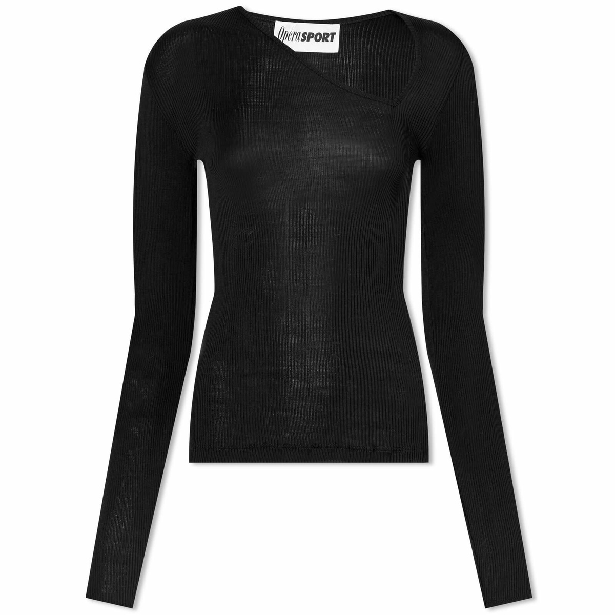 OperaSPORT Women's OpéraSPORT Eve Seamless Top in Black