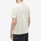 JW Anderson Men's Embroidered Logo T-Shirt in Beige