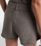 Lisa Yang Annora cashmere shorts