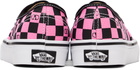 Valentino Garavani Pink Vans Edition Low-Top VLogo Checkerboard Sneakers