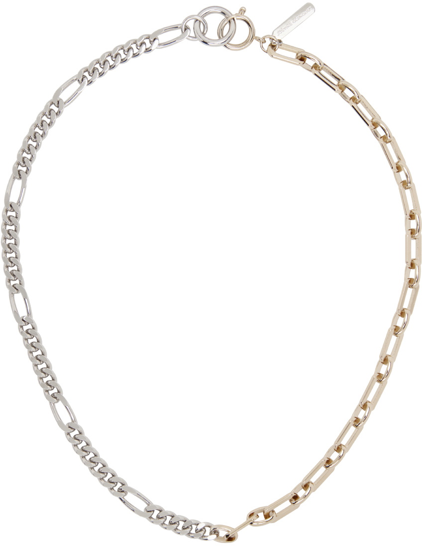 Justine Clenquet Gold & Silver Vesper Necklace