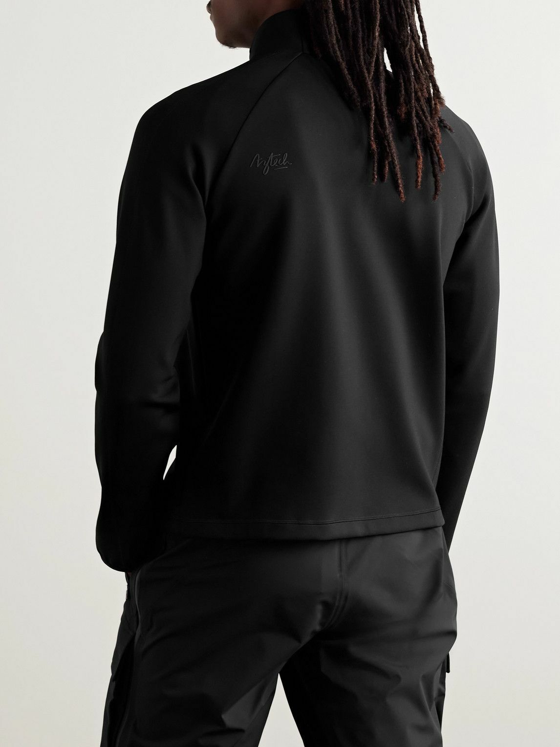 Aztech Mountain - Ajax Slim-Fit Stretch-Jersey Zip-Up Ski Base Layer ...