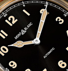 MONTBLANC - 1858 Automatic 40mm Stainless Steel, Bronze and Leather Watch, Ref. No. 117833 - Black