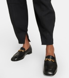Jimmy Choo - Diamond Tilda leather loafers
