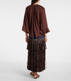 Johanna Ortiz Silk georgette blouse