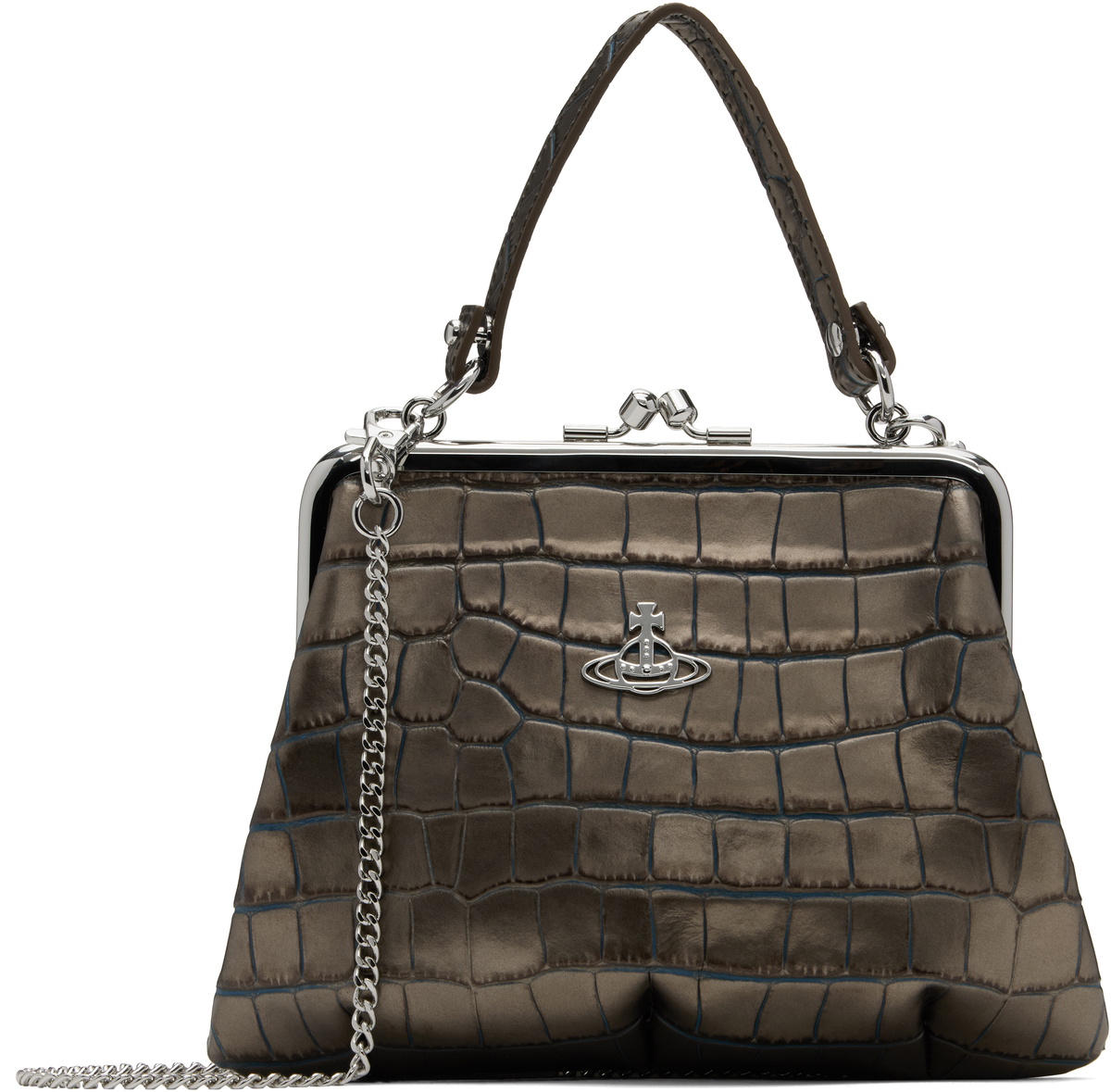 Vivienne Westwood Brown Granny Frame Bag Vivienne Westwood