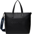 Coach 1941 Black Leather League Tote