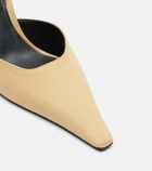 Victoria Beckham Sloan canvas slingback pumps