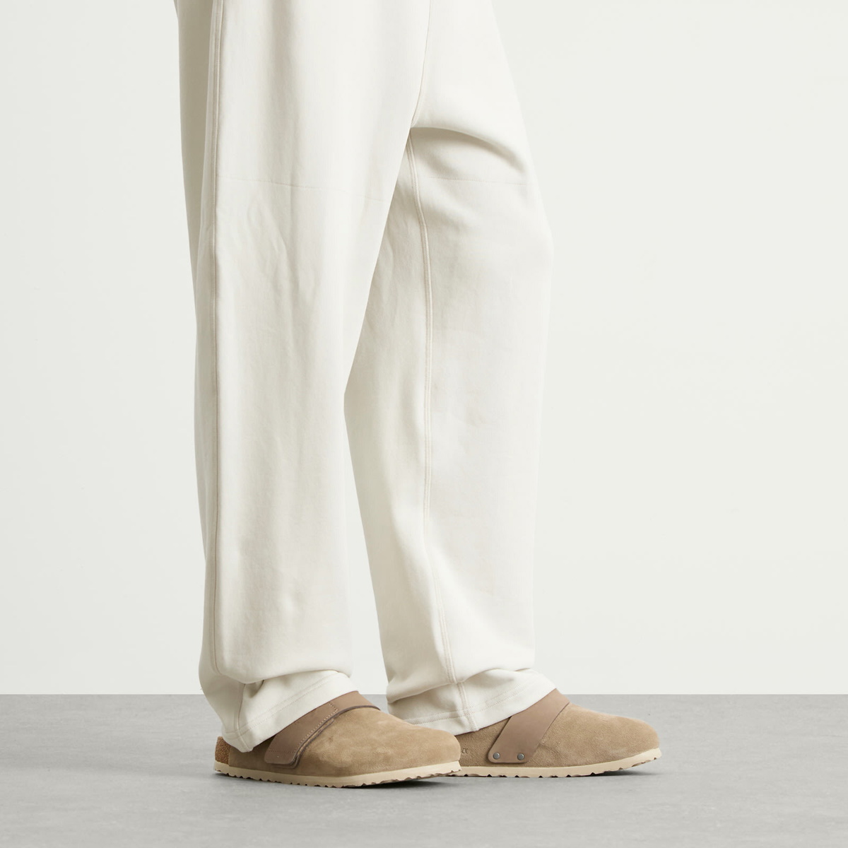 Birkenstock Men's Loma in Taupe Suede