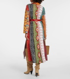 Alanui Scent of Incense patchwork coat