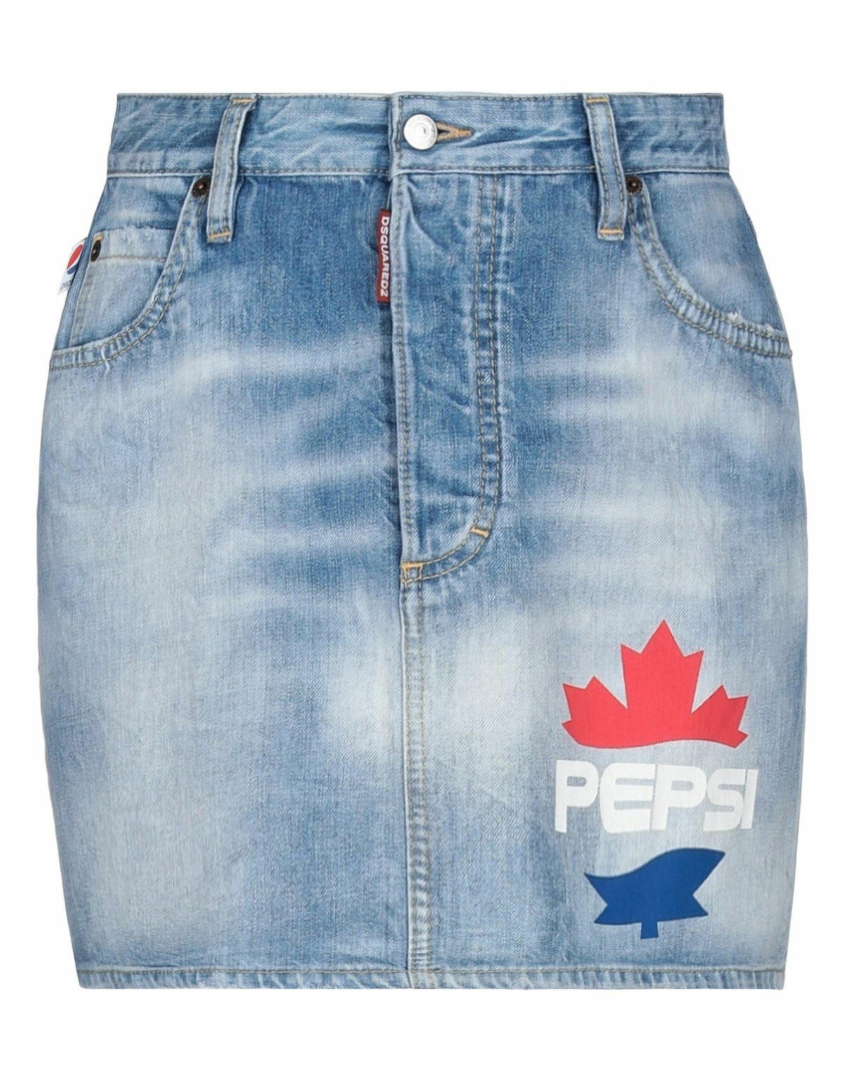Dsquared2 Womens Denim skirt in Blue