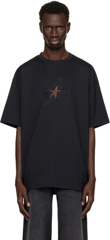 Photo: Mugler Black Star Oversized T-shirt