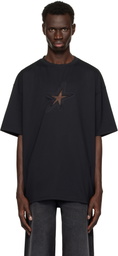 Mugler Black Star Oversized T-shirt