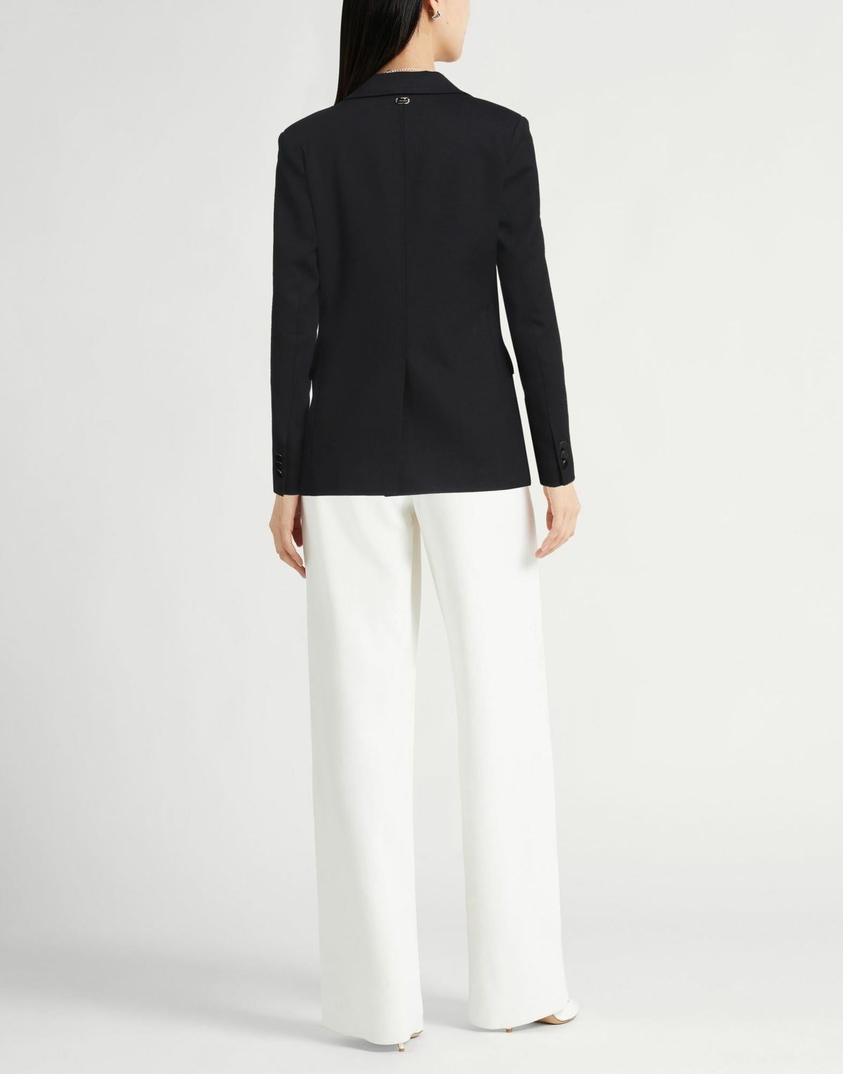 Agnona Womens Blazer Midnight in Blue