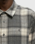 Calvin Klein Jeans LS BRUSHED PLAID EASY SHIRT Green Mens Longsleefe