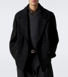 Lemaire Wool and alpaca peacoat